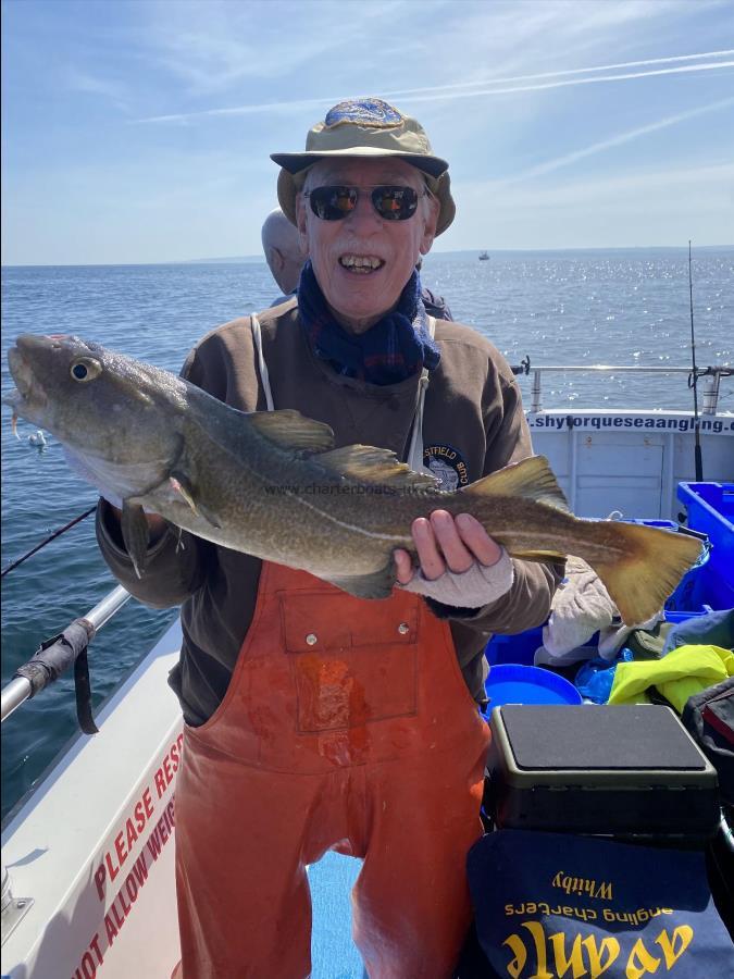 6 lb 10 oz Cod by Peter Kisby.