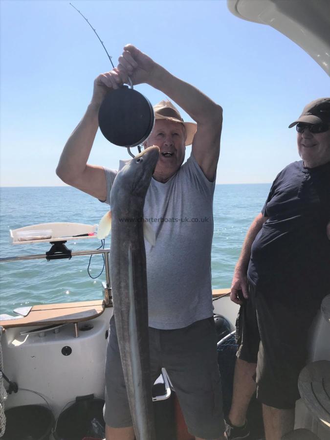 17 lb Conger Eel by Roy