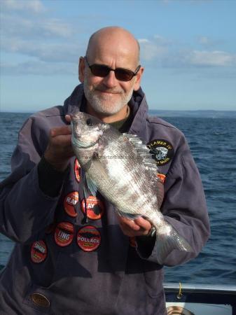 3 lb 2 oz Black Sea Bream by John Billett