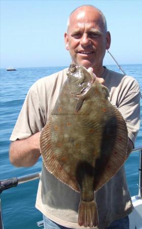 5 lb Plaice by Mark Laker