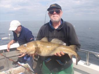 11 lb 2 oz Cod by Malcolm Pedderson from Chesterfield.