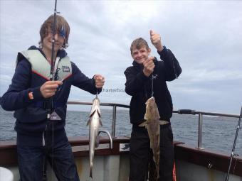 5 lb Cod by Jake G & Fred with a Pollock