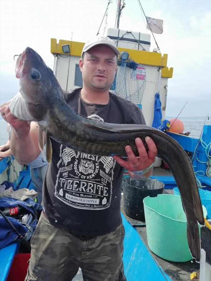 12 lb 4 oz Ling by Unknown