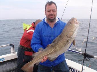 14 lb 1 oz Cod by John . Rowley