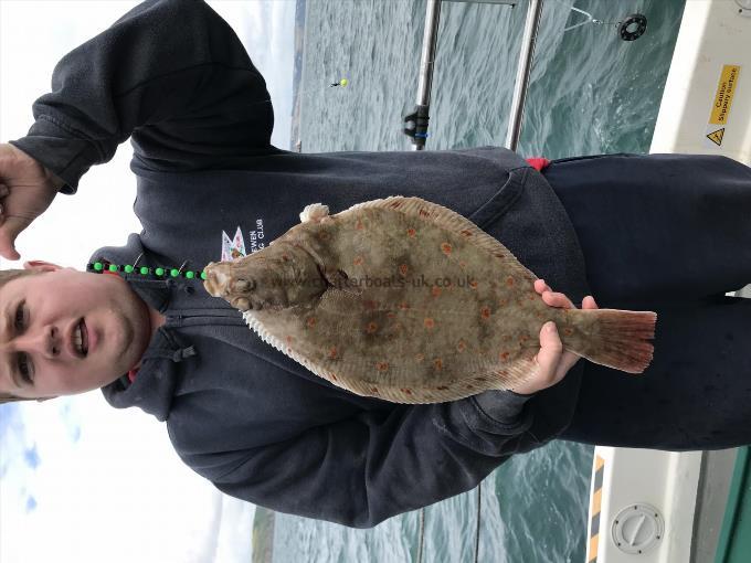 4 lb 2 oz Plaice by Chris