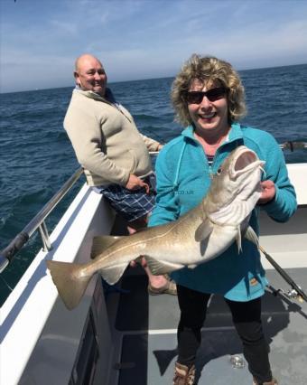 16 lb 3 oz Cod by Graham Perkins (Wife)