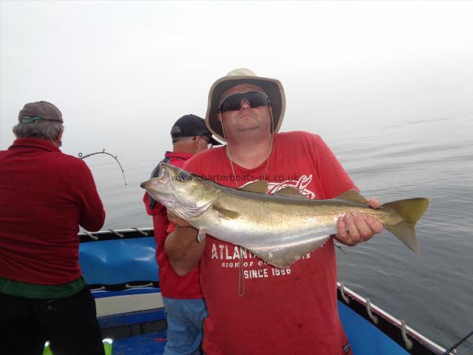 8 lb 9 oz Pollock by one of many caught by bolton angling club