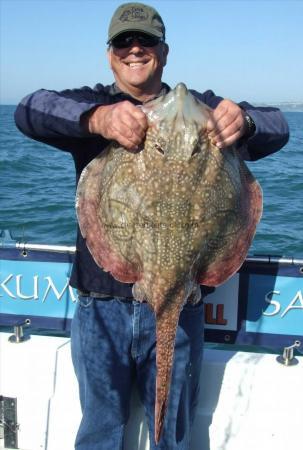 15 lb 12 oz Undulate Ray by Keith Butwell