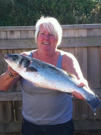 7 lb Bass by Pam Pease