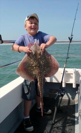 8 lb 4 oz Thornback Ray by Bob Marshall