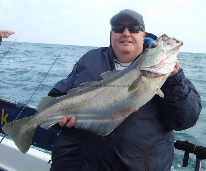 12 lb 12 oz Pollock by Paul Milkins