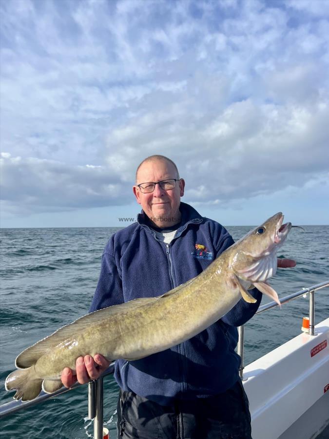 8 lb 8 oz Ling by Nigel Snowden