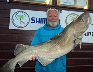 24 lb 5 oz Cod by Phil