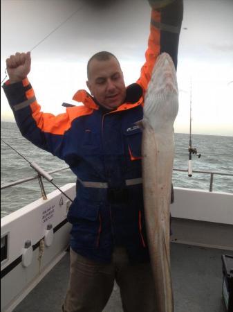 15 lb Conger Eel by brian mill