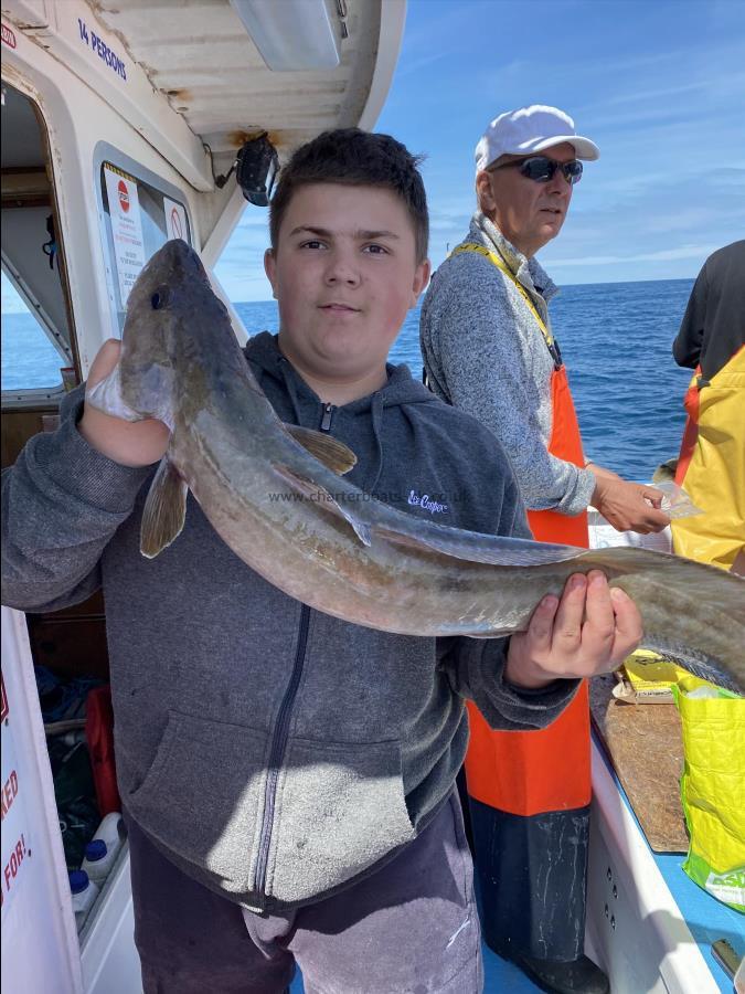 5 lb 7 oz Ling by Sam.