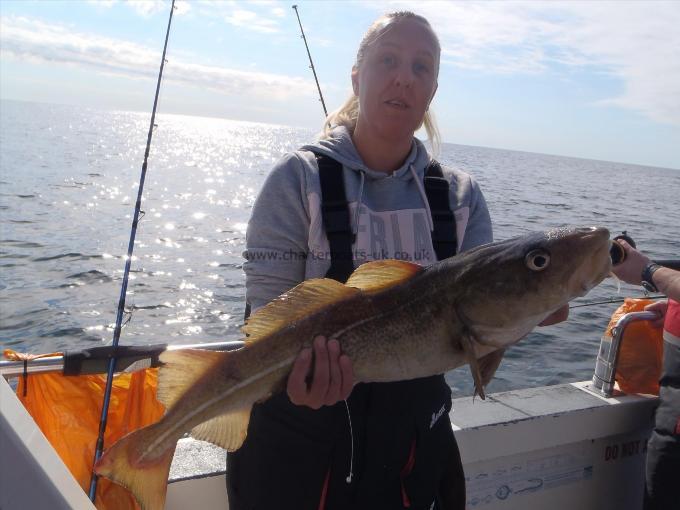 8 lb Cod by Janine Potts.