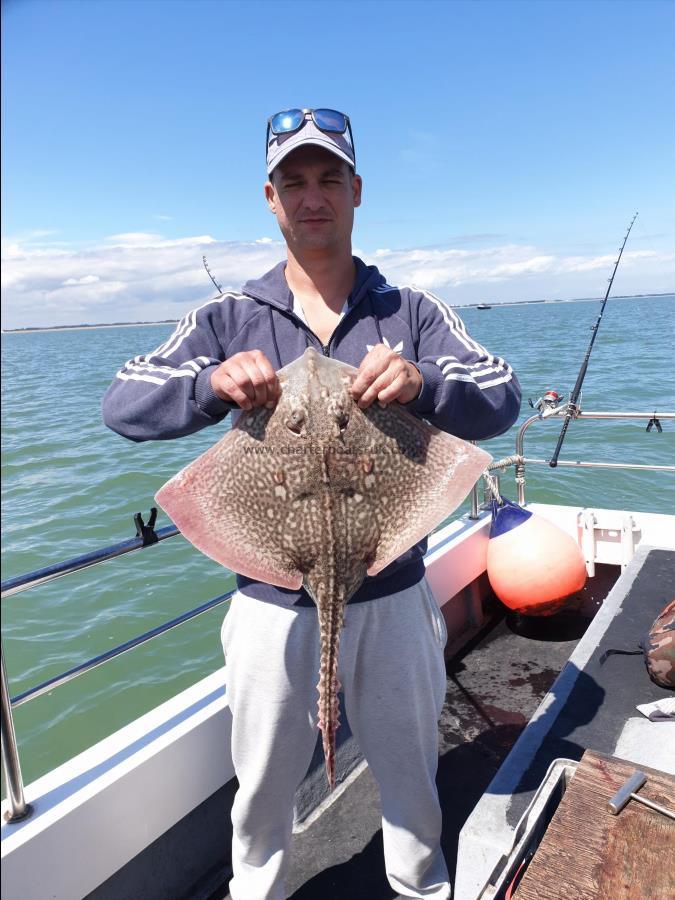 7 lb Thornback Ray by Bob Marshall