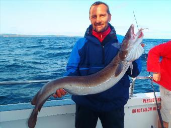 14 lb 2 oz Ling by John from Redcar.