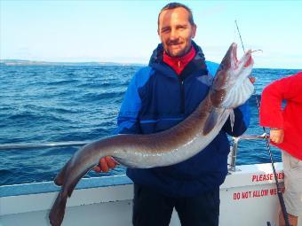 14 lb 2 oz Ling (Common) by John from Redcar.