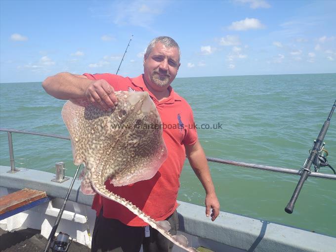 6 lb 4 oz Thornback Ray by Russell