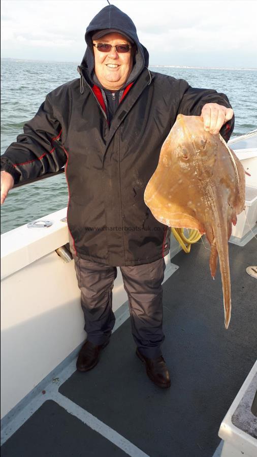 9 lb 8 oz Small-Eyed Ray by Steve