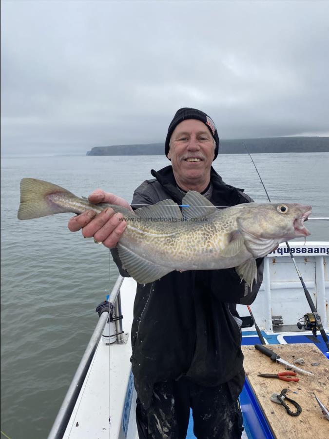 6 lb 3 oz Cod by Bernie.