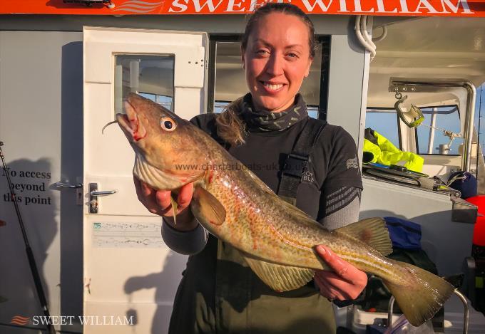 3 lb 3 oz Cod by Amelia Henderson