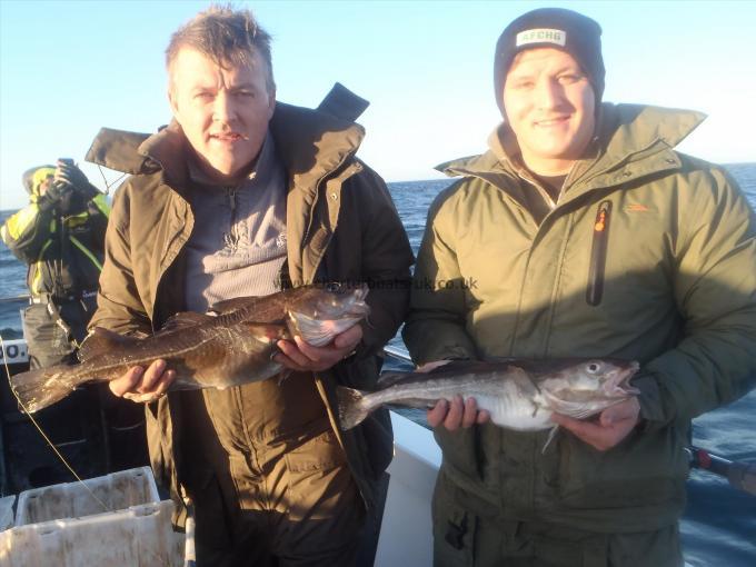 3 lb 2 oz Cod by Paul & Dave Tillen.