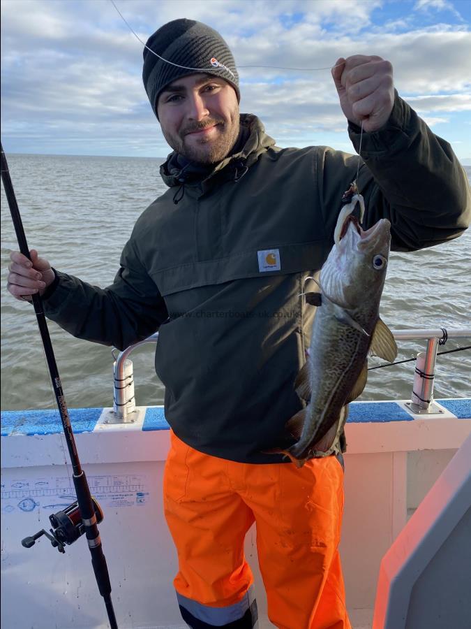 3 lb Cod by Lewis Fletcher.