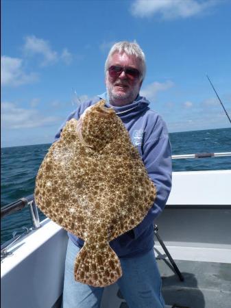 13 lb Turbot by Steve Bealing