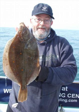 3 lb 12 oz Plaice by Steve Bloor