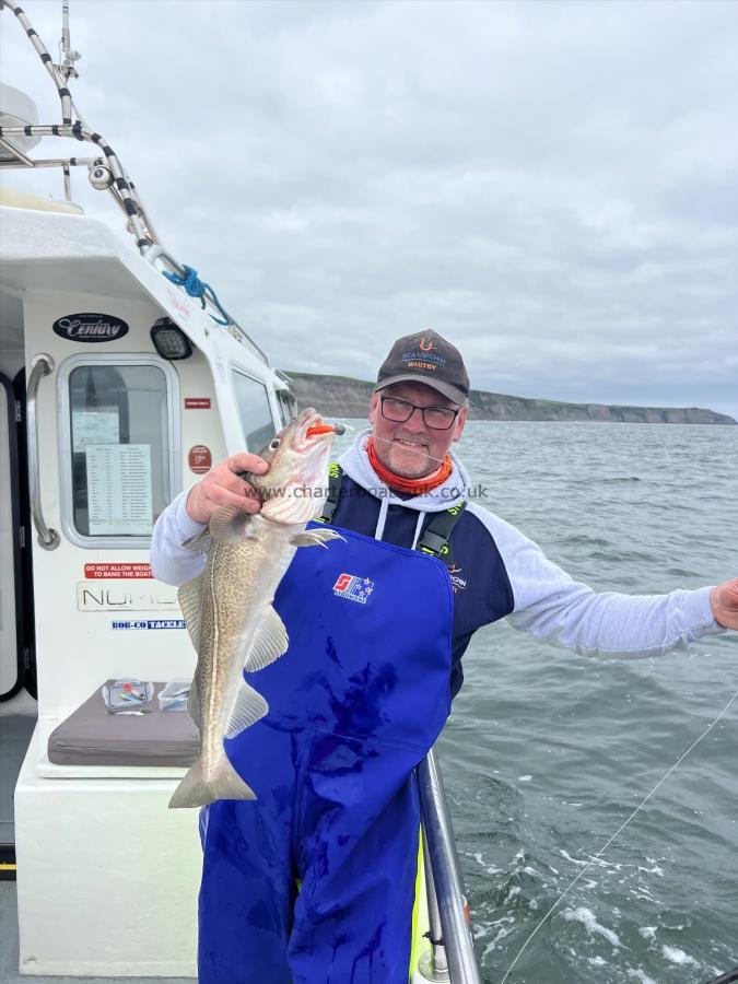 4 lb 8 oz Cod by Andy Savage