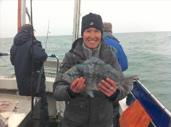 3 lb 6 oz Black Sea Bream by Penny