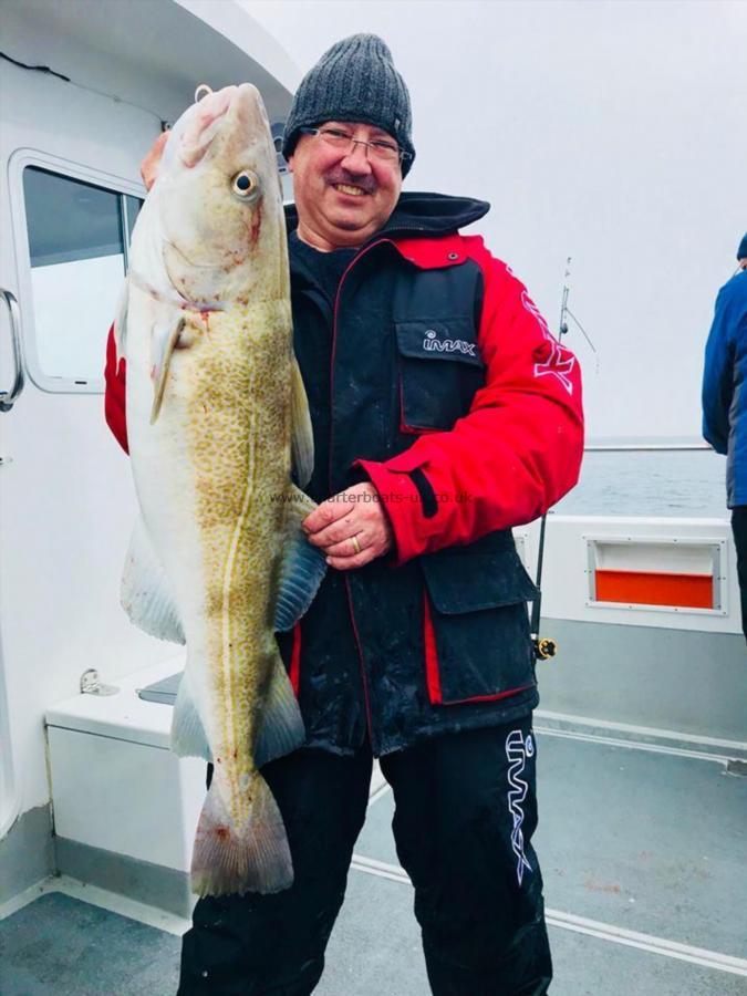 22 lb 3 oz Cod by Paul Mansfield