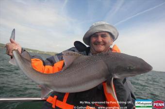 23 lb Starry Smooth-hound by Billy