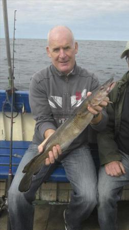 4 lb 8 oz Ling (Common) by Steve blackwell