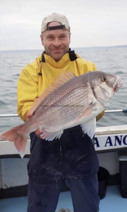 8 lb Couch's Sea Bream by Sea Angler II Plymouth