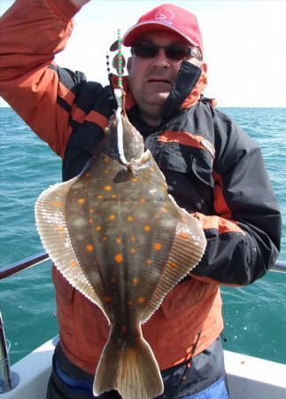 3 lb 12 oz Plaice by Stephan Attwood