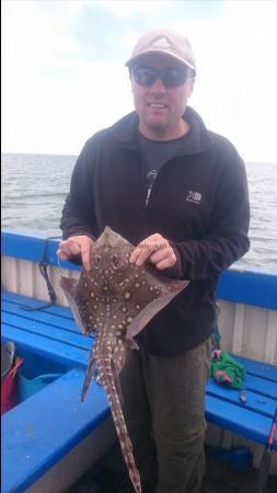 4 lb 2 oz Thornback Ray by Unknown