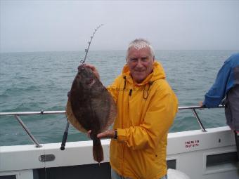 5 lb 8 oz Plaice by Derek Harris