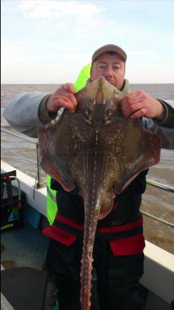 12 lb Thornback Ray by kieth davies