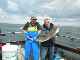 35 lb Tope by pub landlord and angry tope