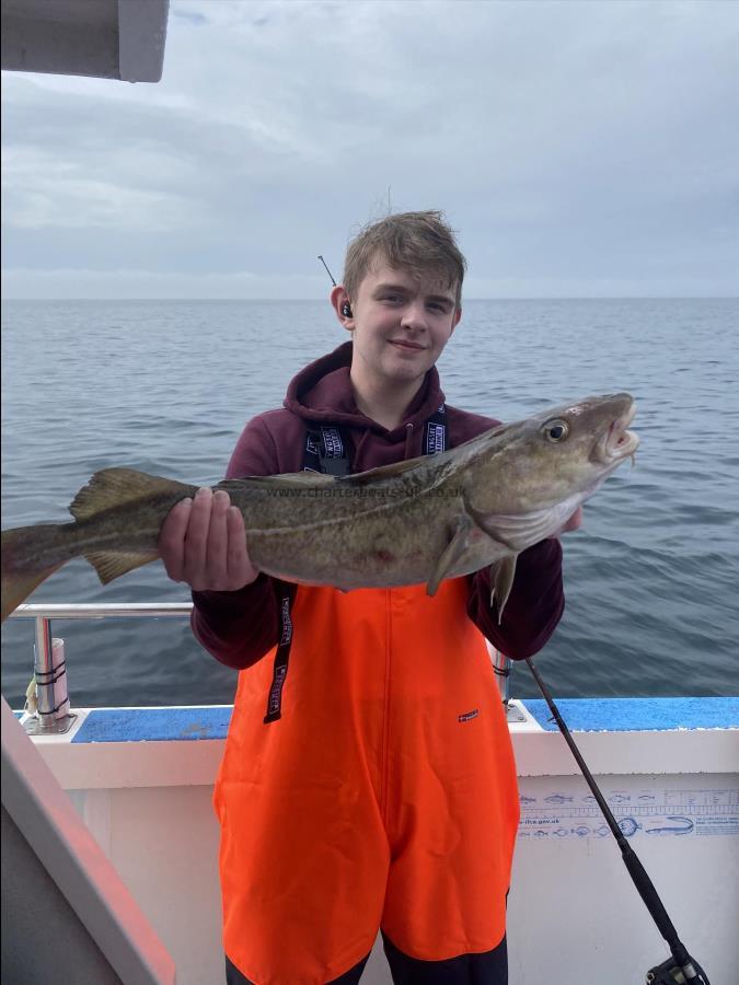 8 lb 3 oz Cod by Mackenzie.