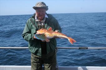 8 lb Tub Gurnard by Andy Digby's Mate