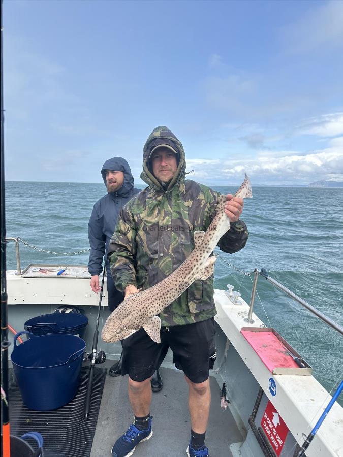 13 lb 8 oz Bull Huss by Rick