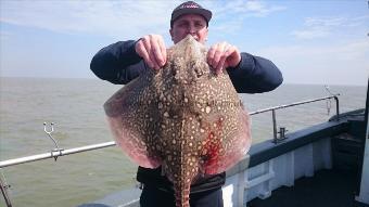 10 lb 1 oz Thornback Ray by Terry from london