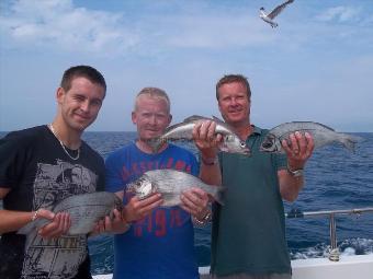 2 lb Black Sea Bream by Unknown