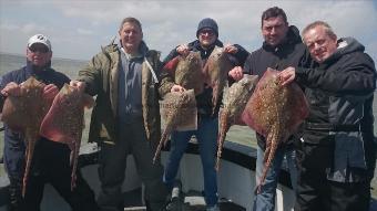 6 lb 9 oz Thornback Ray by Steves party