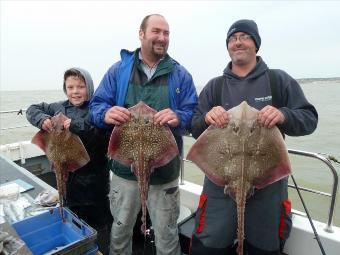 8 lb Thornback Ray by Bob Marshall