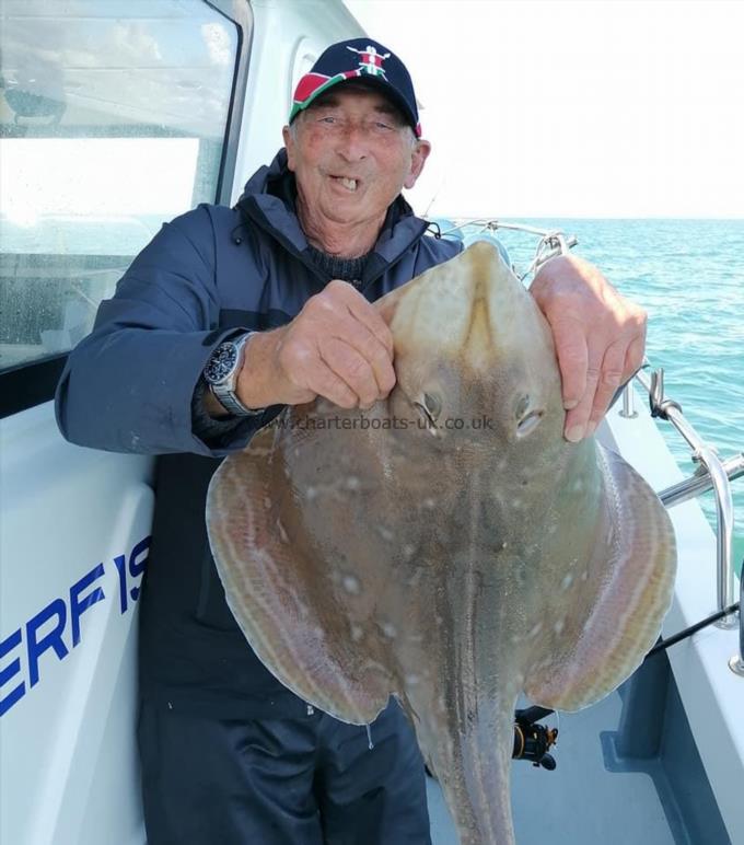 7 lb 8 oz Small-Eyed Ray by Rod